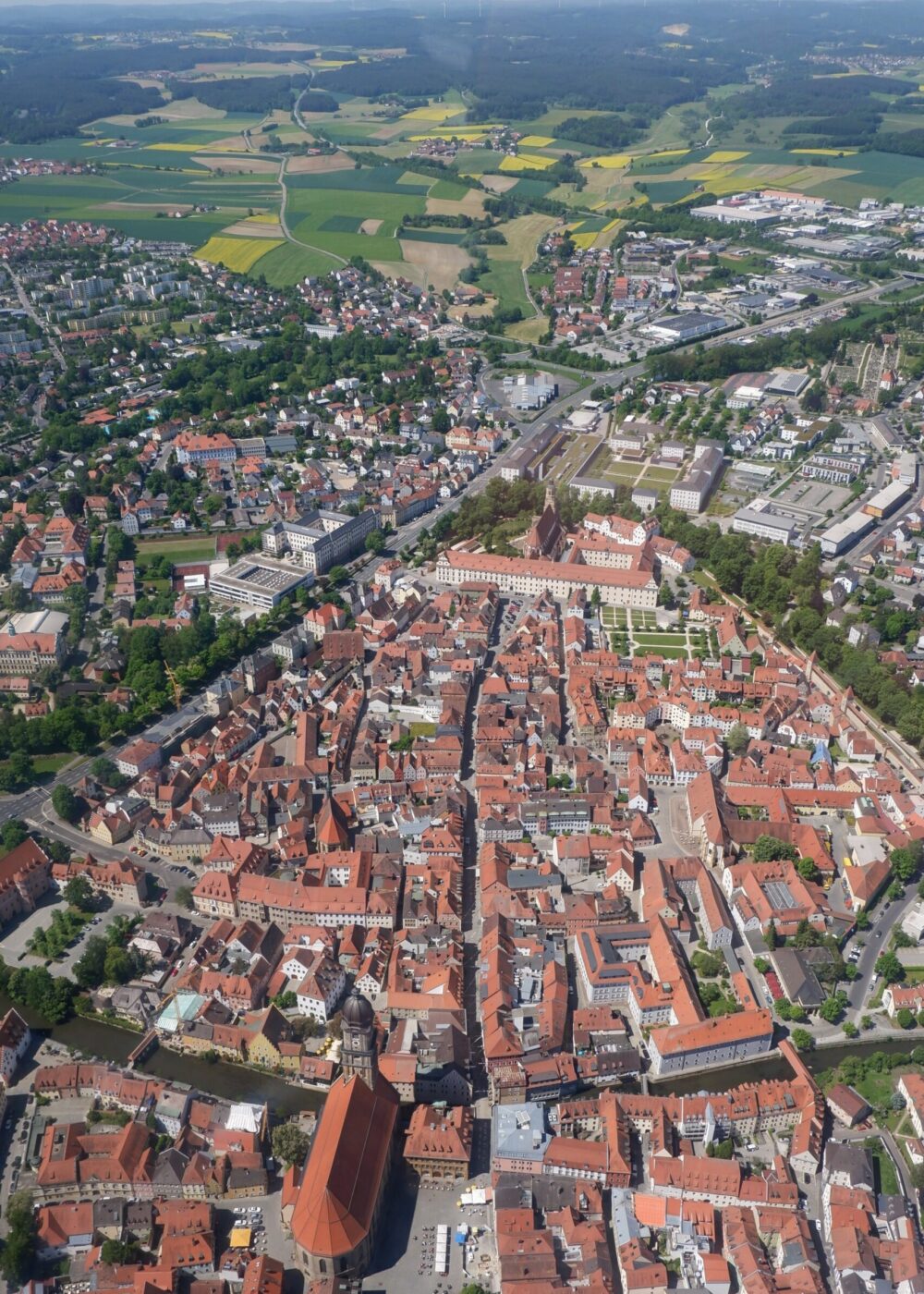 Amberger Alstadtstadt Wirtschaftsförderung Luftaufnahme 3